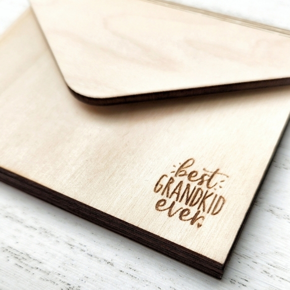 "Best Grandkid Ever" Gift Bundle * Laser Cut & Engraved Ornament * - Picture 7 of 8